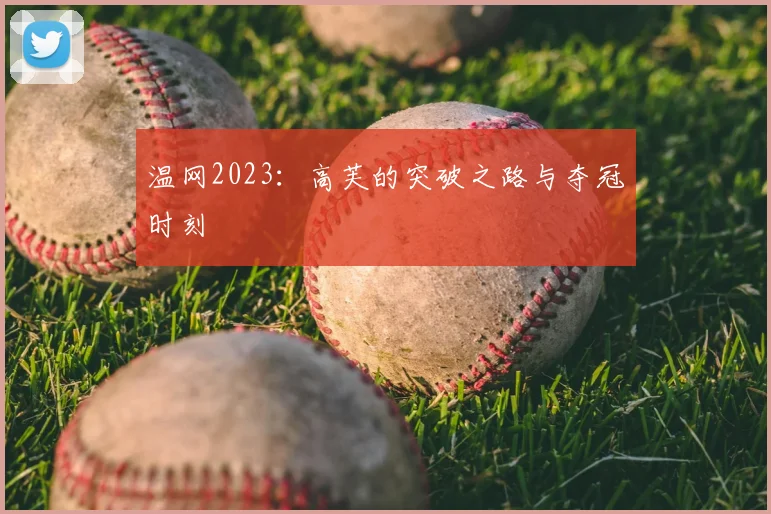 温网2023:高芙的突破之路与夺冠时刻